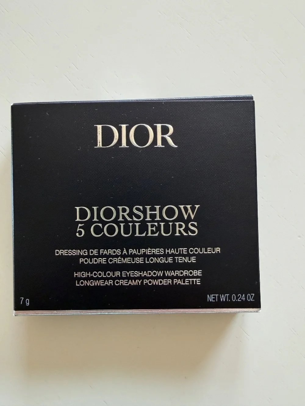 Dior eyeshadow palette